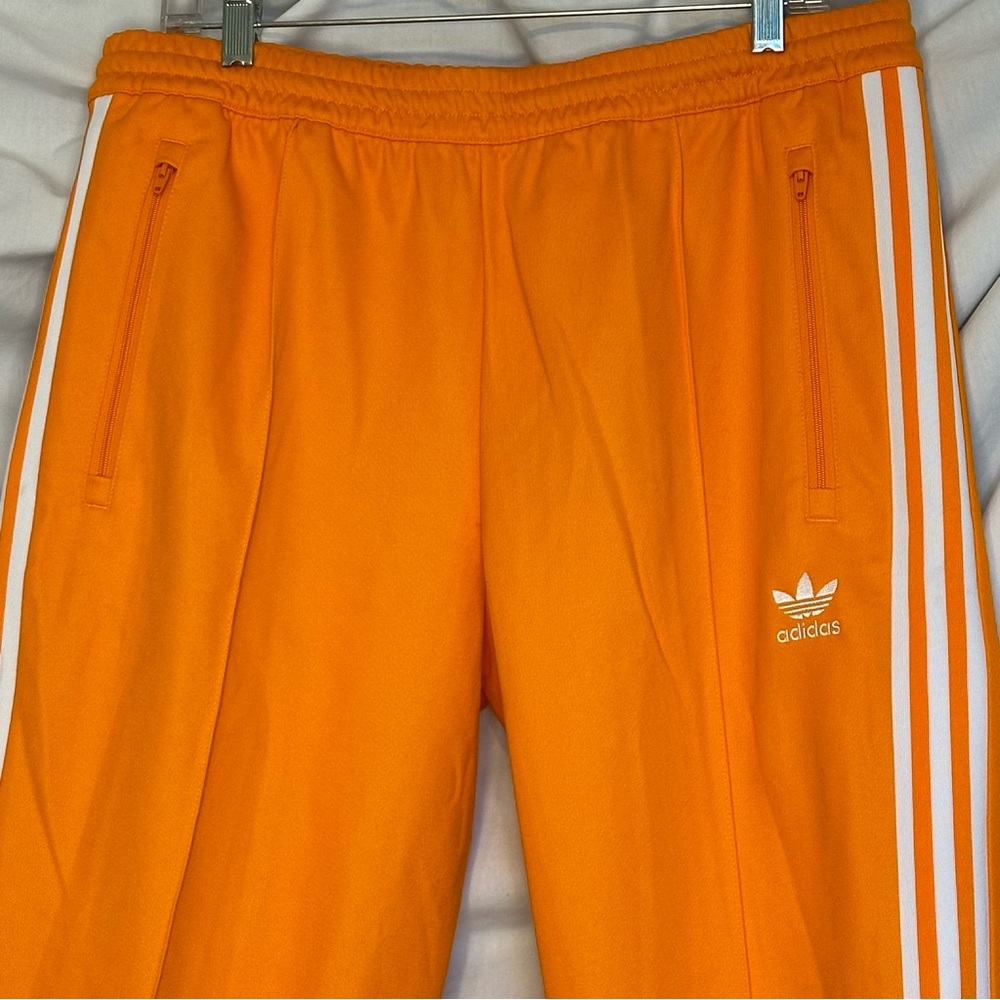 Adidas Originals Orange Track Pants Large